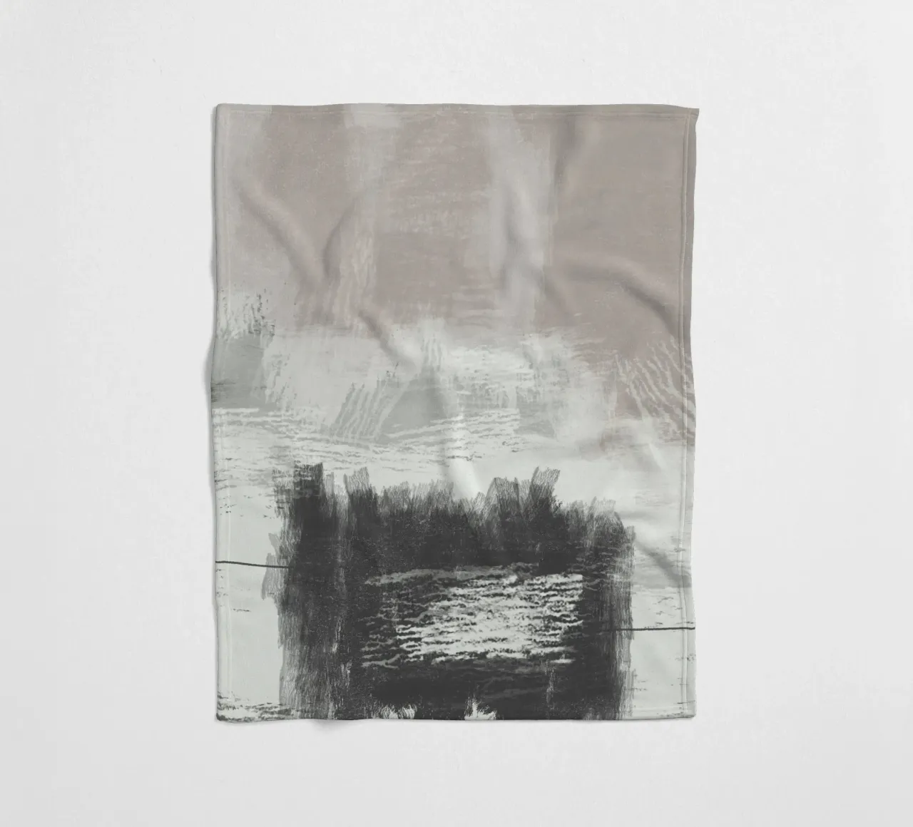 Abstract artwork with brush strokes coperta in pile da Imaginative