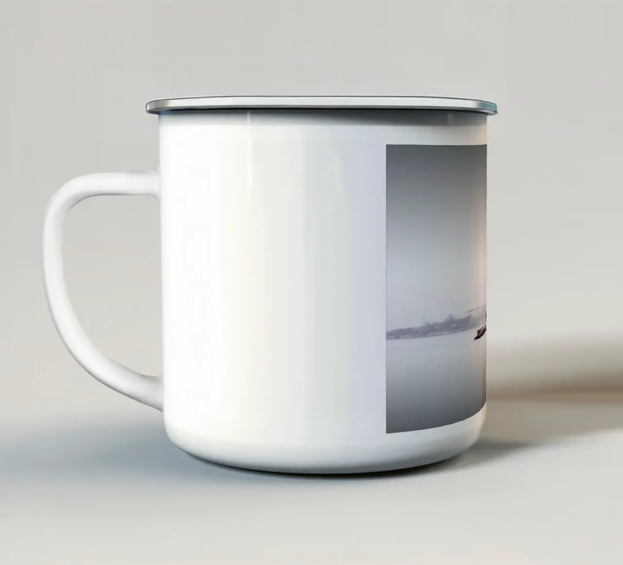 Turkey - Kiz Kulesi tazza in smalto da Michael J. Reibert