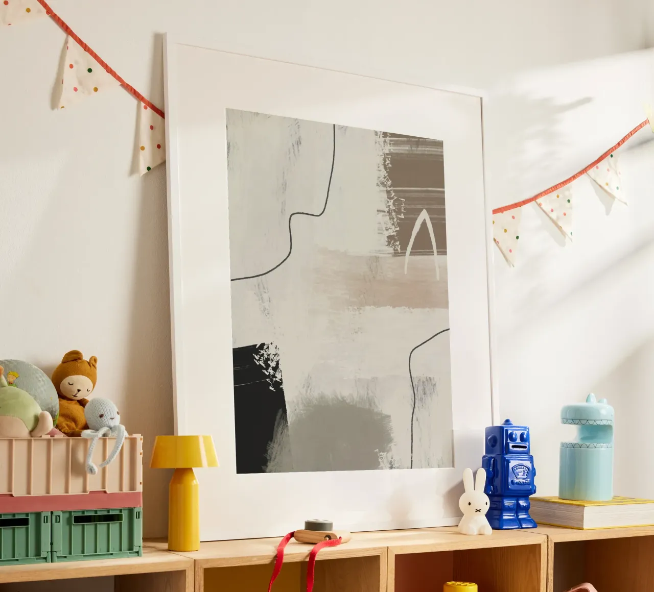 Abstract and modern artwork with brushstrokes in earth tones carta hahnemühle da Imaginative