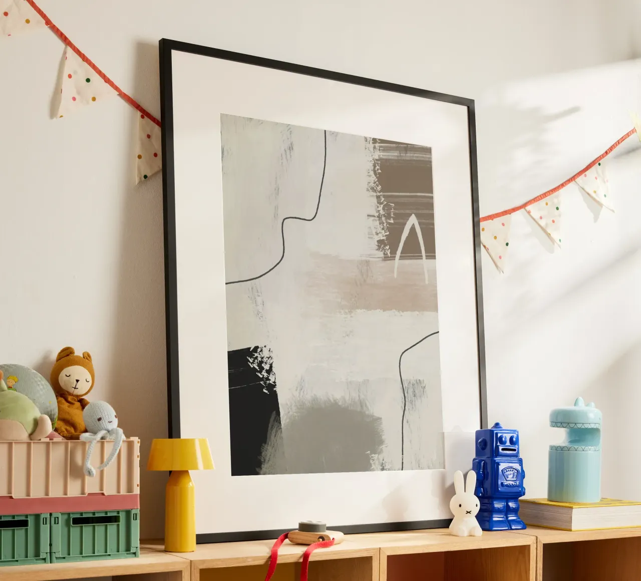 Abstract and modern artwork with brushstrokes in earth tones carta hahnemühle da Imaginative