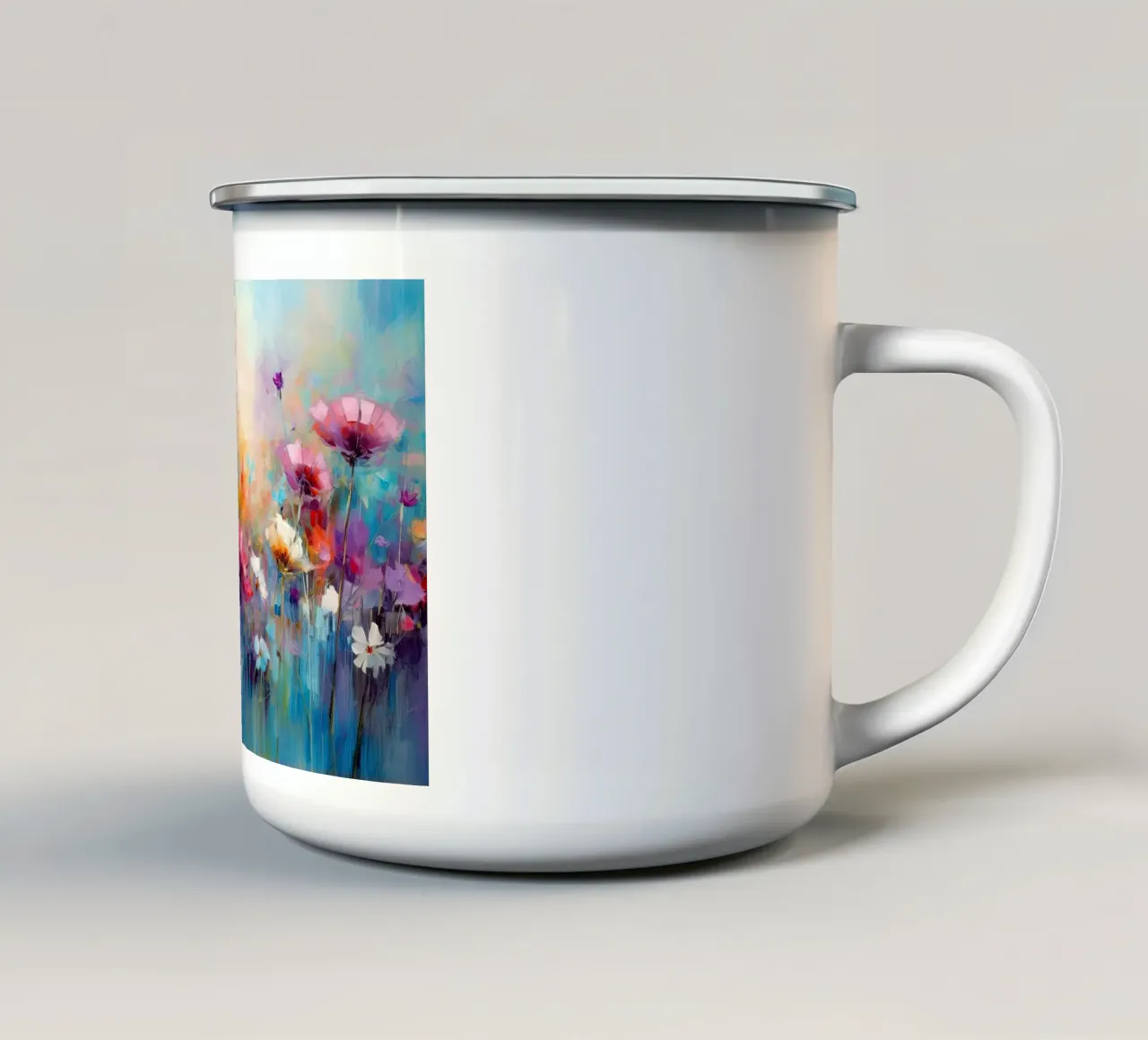 Arte da parete di Imagine tazza in smalto da Imagine