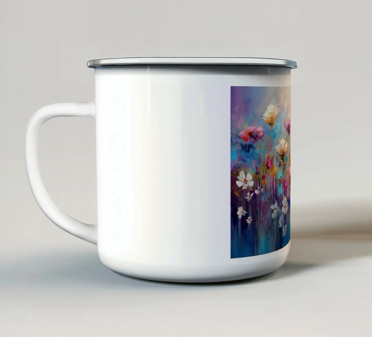 Arte da parete di Imagine tazza in smalto da Imagine