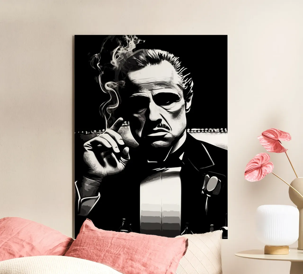 Godfather 5 Art alu-dibond by ontoseno