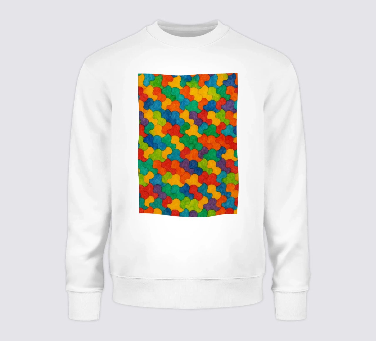 linea geometrica astratta di weabon felpa da arkhanz