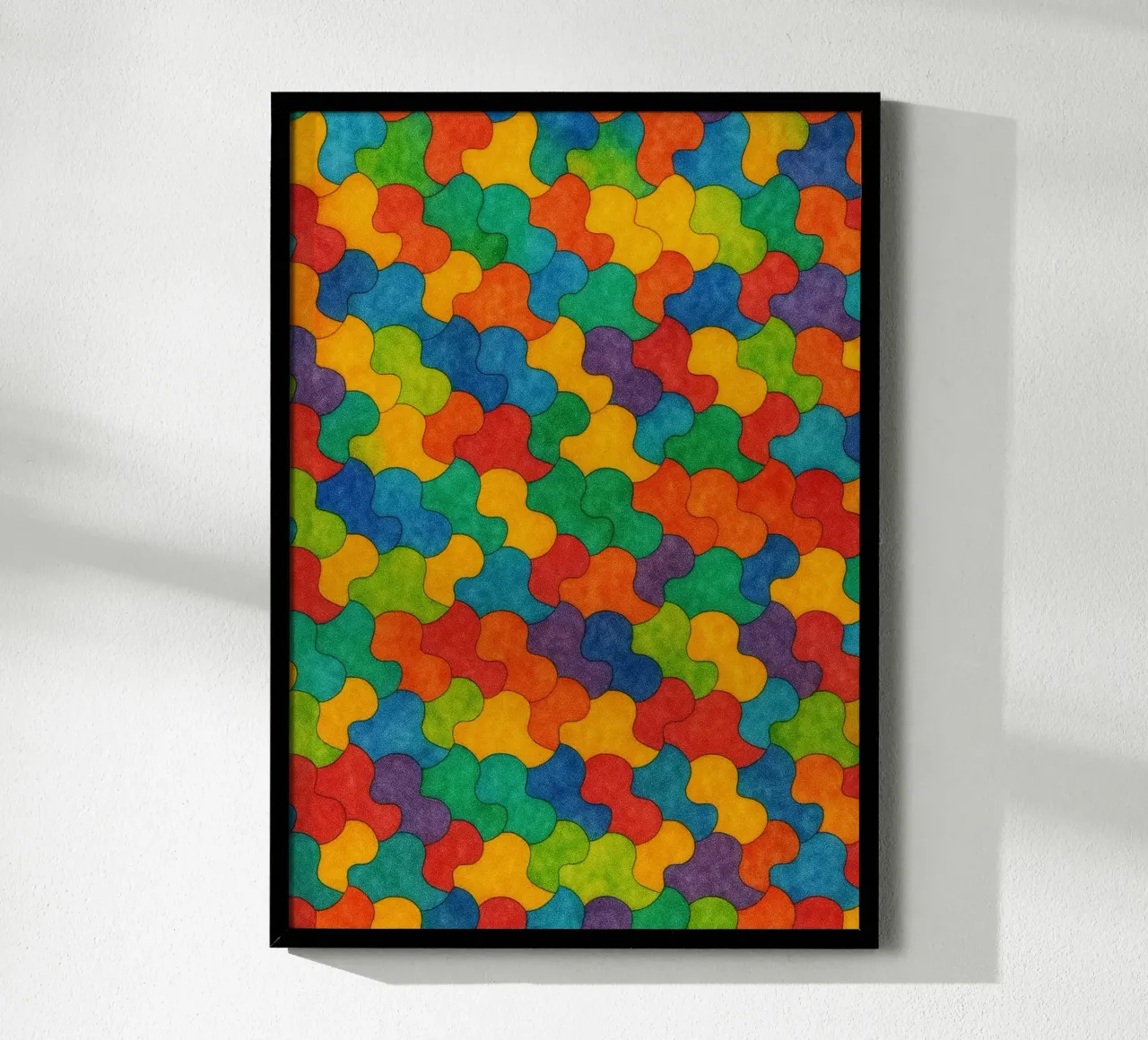 abstrakte geometrische Weabon-Linie Hahnemühle von arkhanz