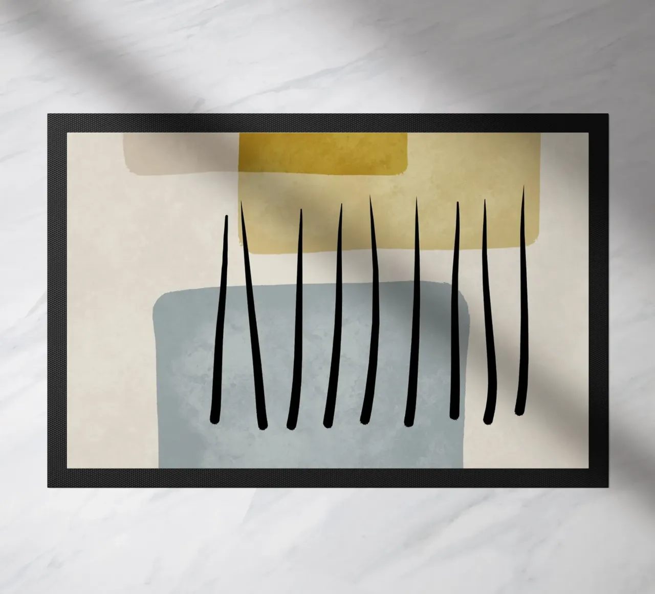 Modern abstract organic shapes and lines in pastel shades zerbino da Imaginative