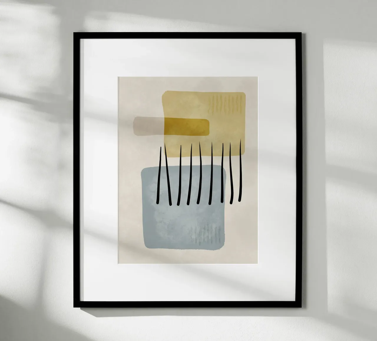 Modern abstract organic shapes and lines in pastel shades carta hahnemühle da Imaginative
