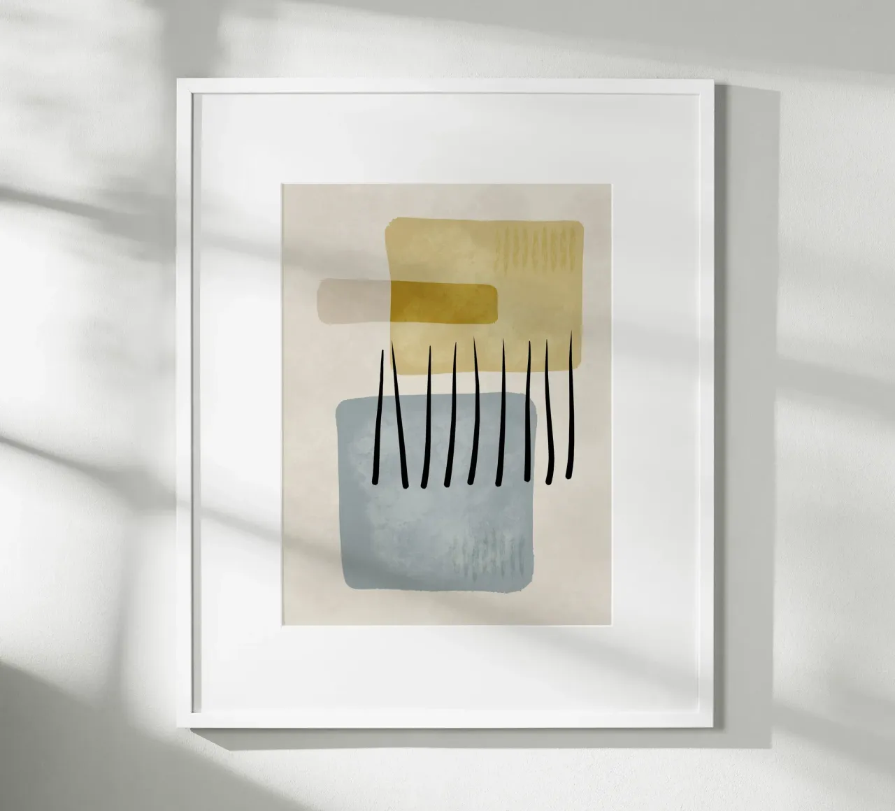 Modern abstract organic shapes and lines in pastel shades carta hahnemühle da Imaginative