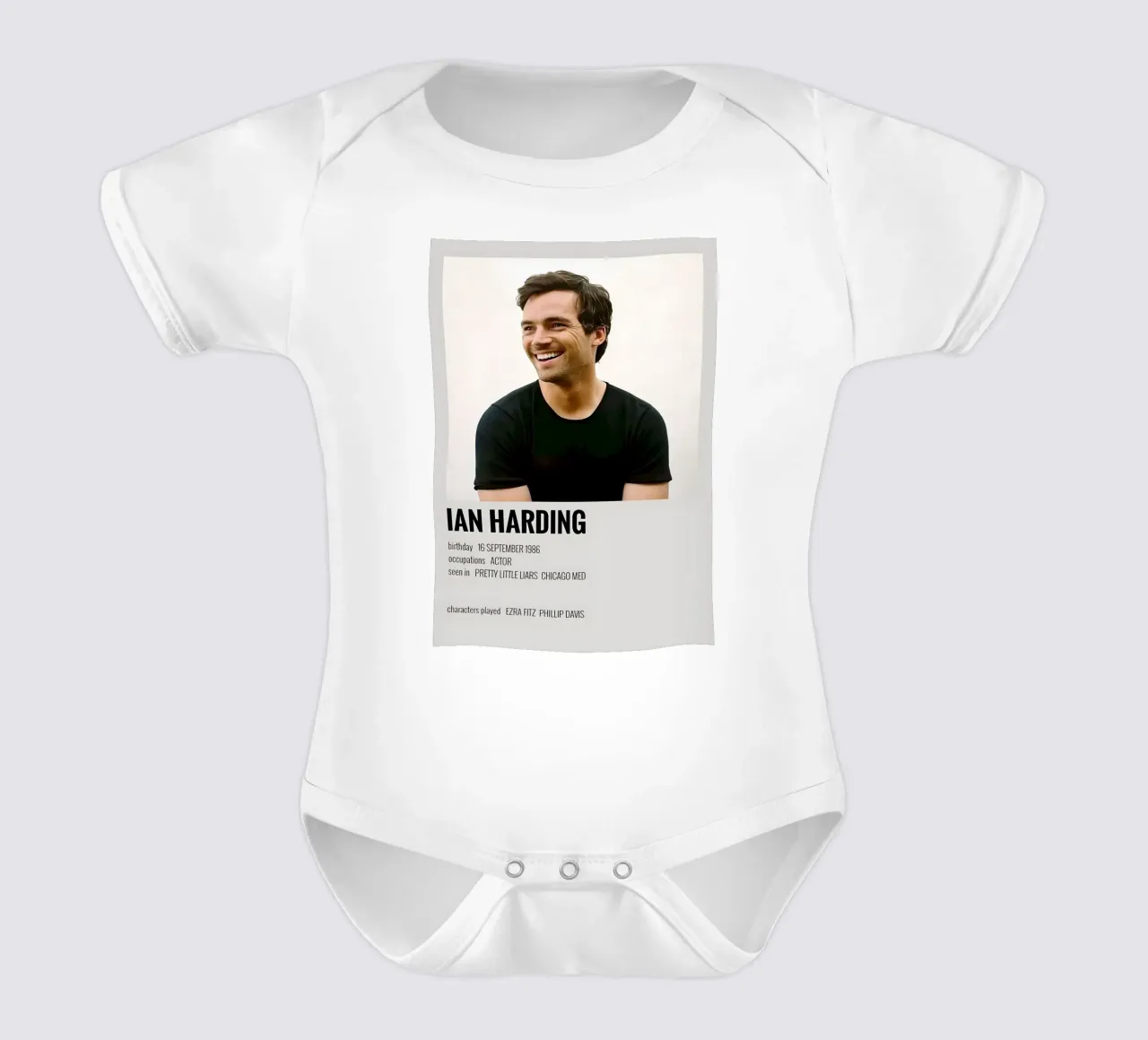 IAN HARDING body neonato maniche corte da MVFminimalist