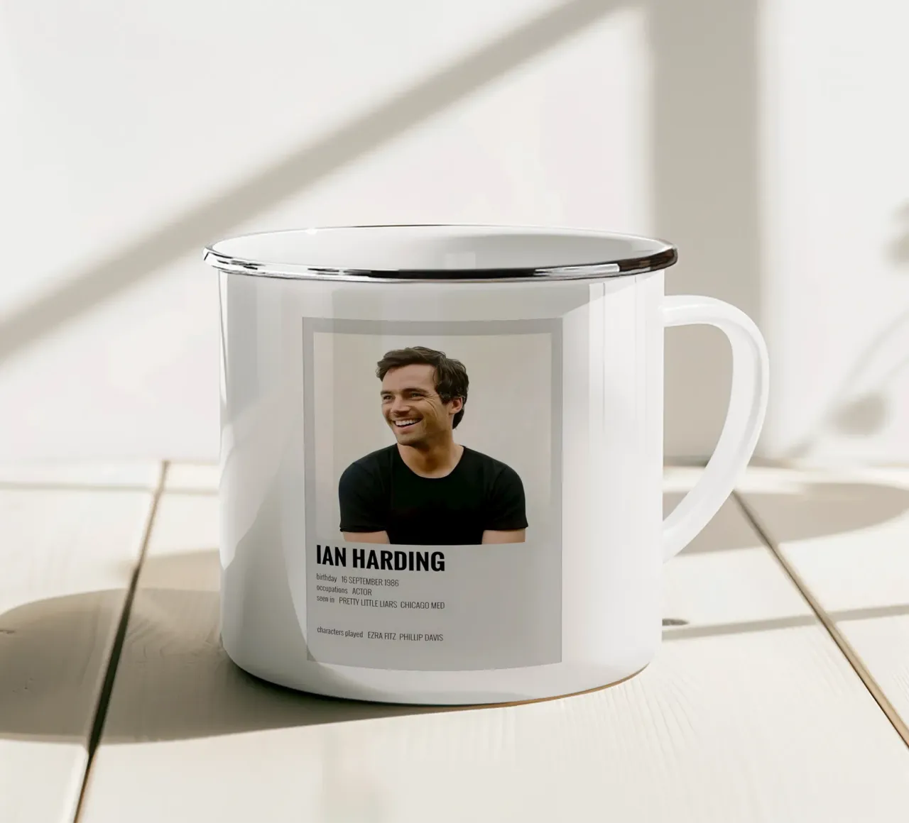 IAN HARDING tazza in smalto da MVFminimalist
