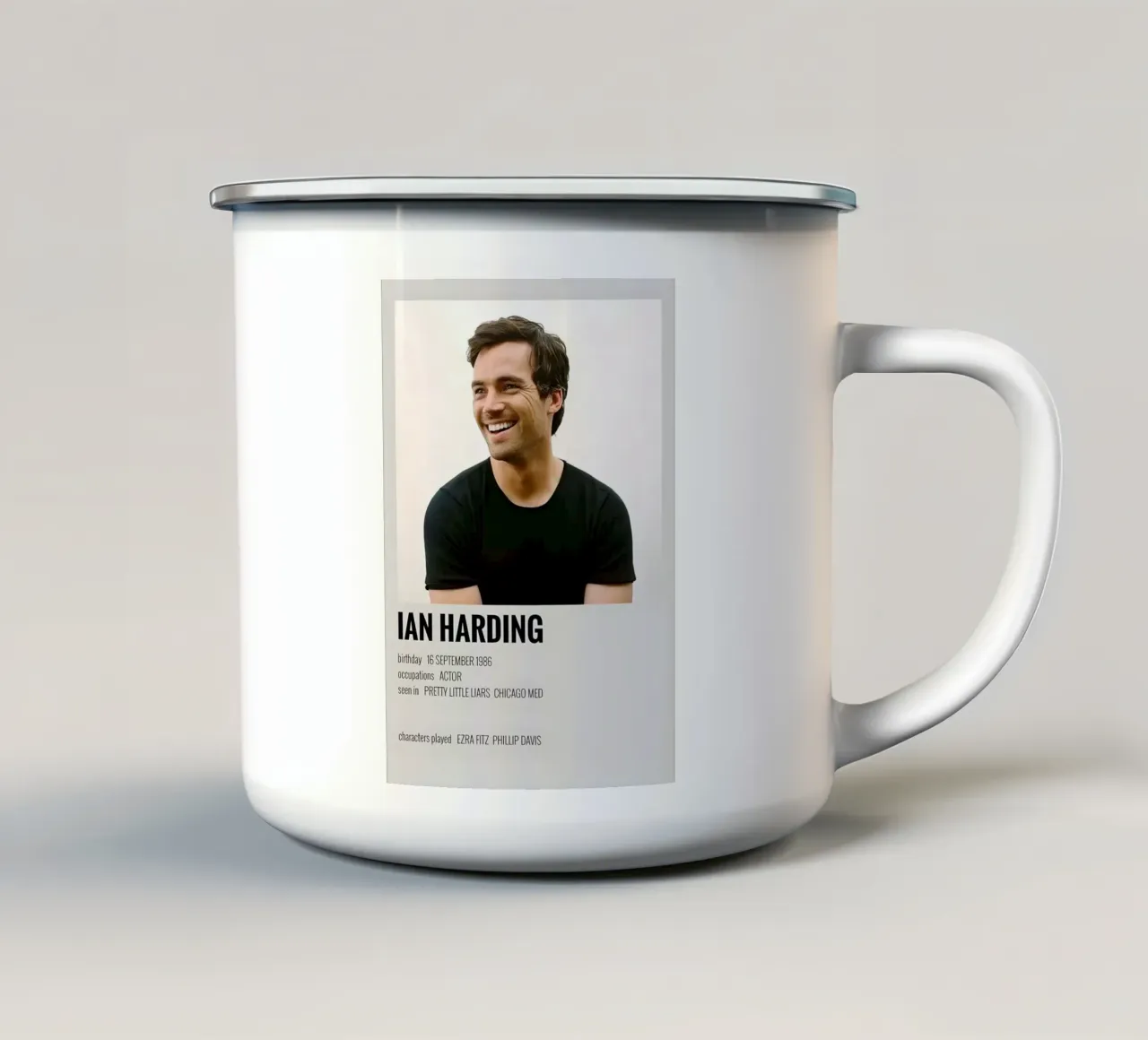 IAN HARDING tazza in smalto da MVFminimalist