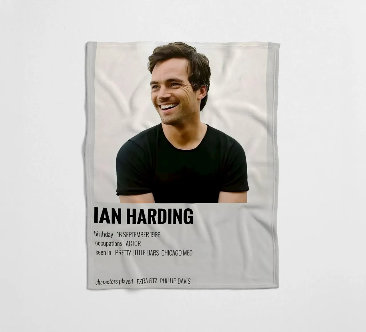 IAN HARDING coperta in pile da MVFminimalist