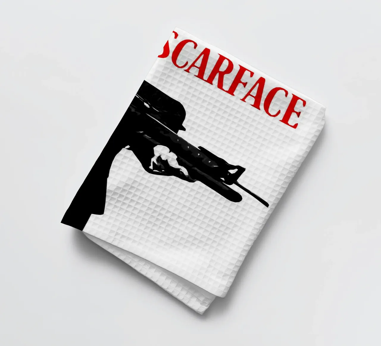 Scarface Say Hello To My Little Friend torchon de ontoseno