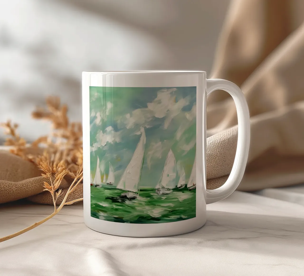 Arte da parete di Imagine tazza in ceramica da Imagine