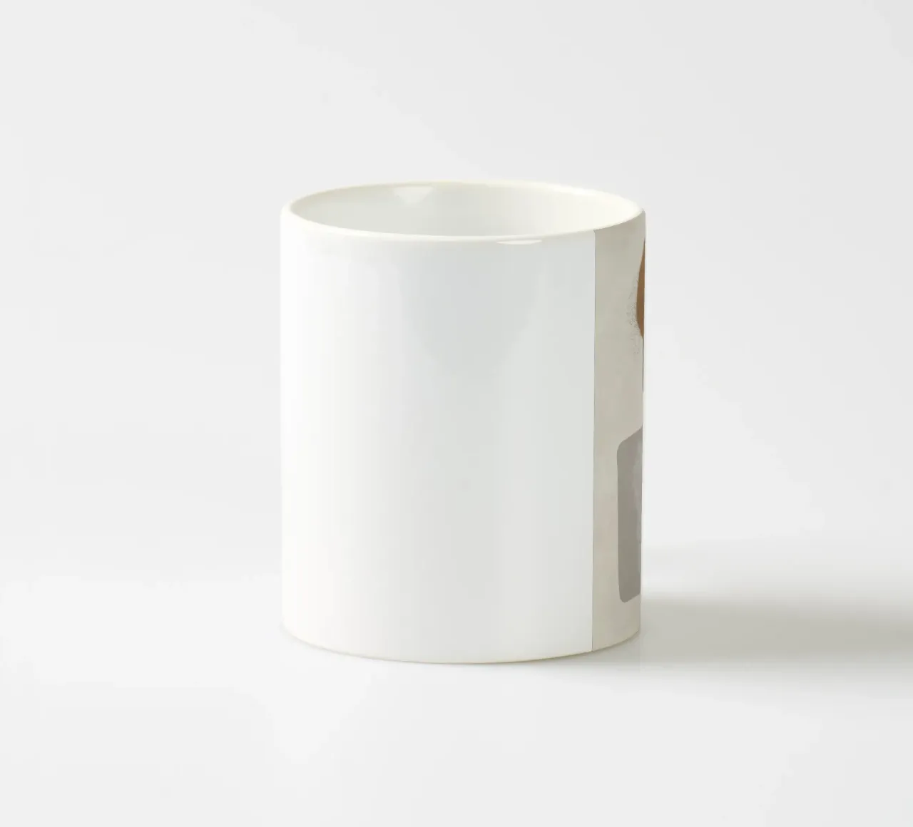 Modern abstract in earth tones tazza in ceramica da Imaginative