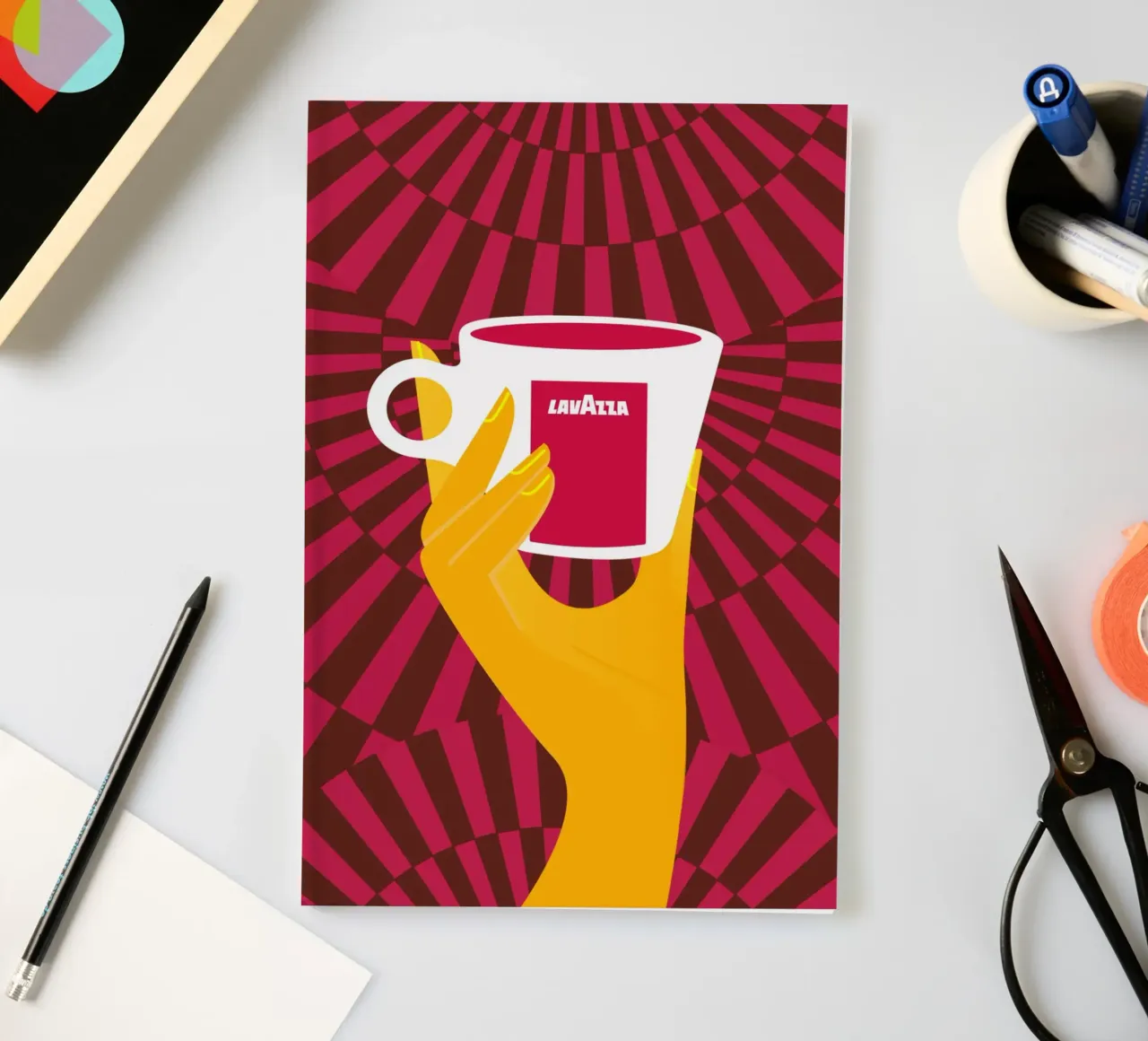 Lavazza Notebooks 2 notebook by LAVAZZA