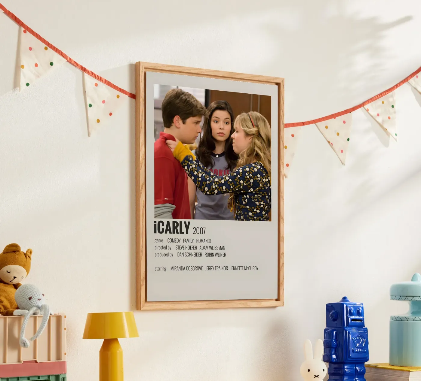 ICARLY 2007 acryl van MVFminimalist