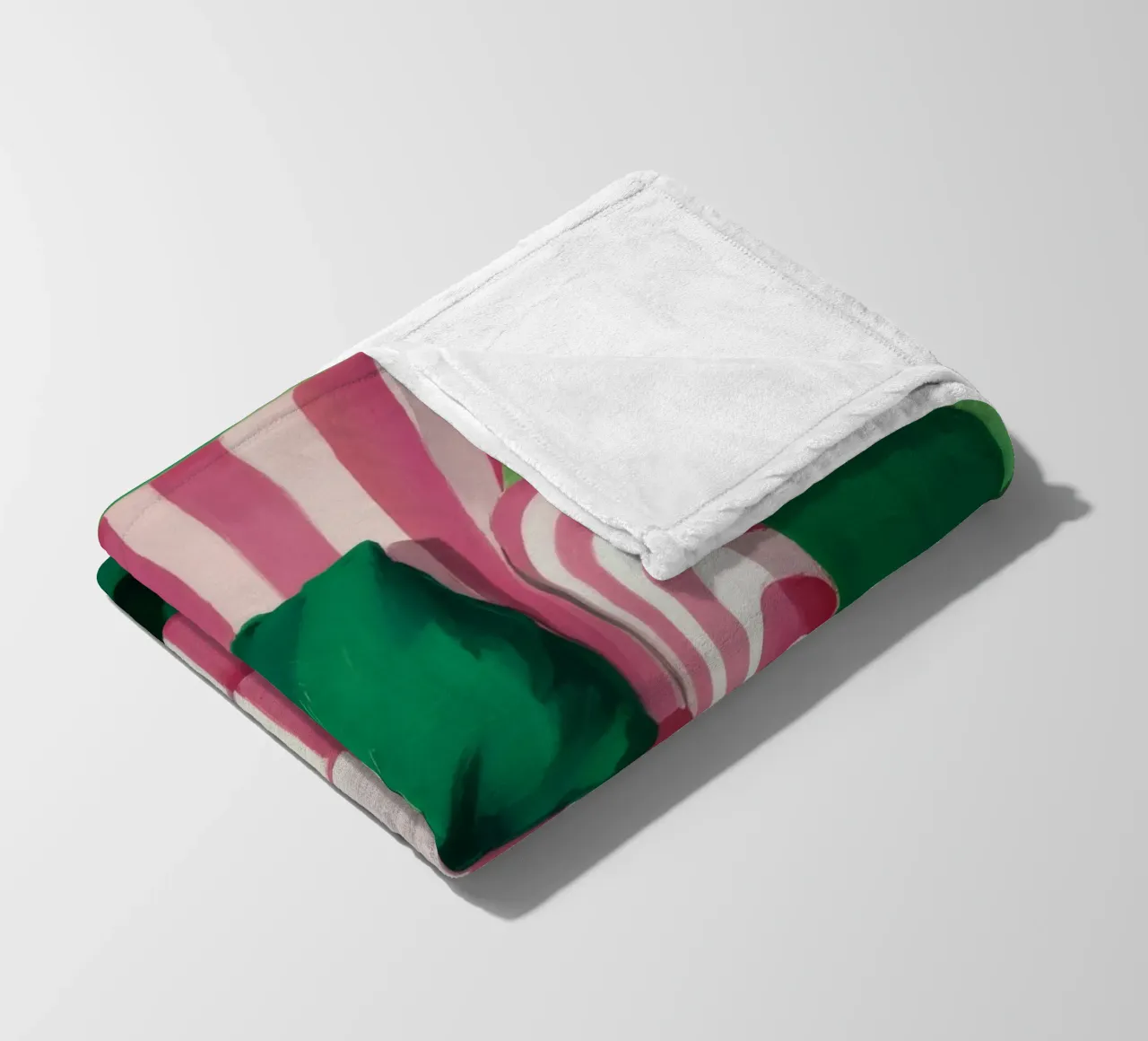 Sedia a righe Shadow coperta in pile da Tiga Bersama