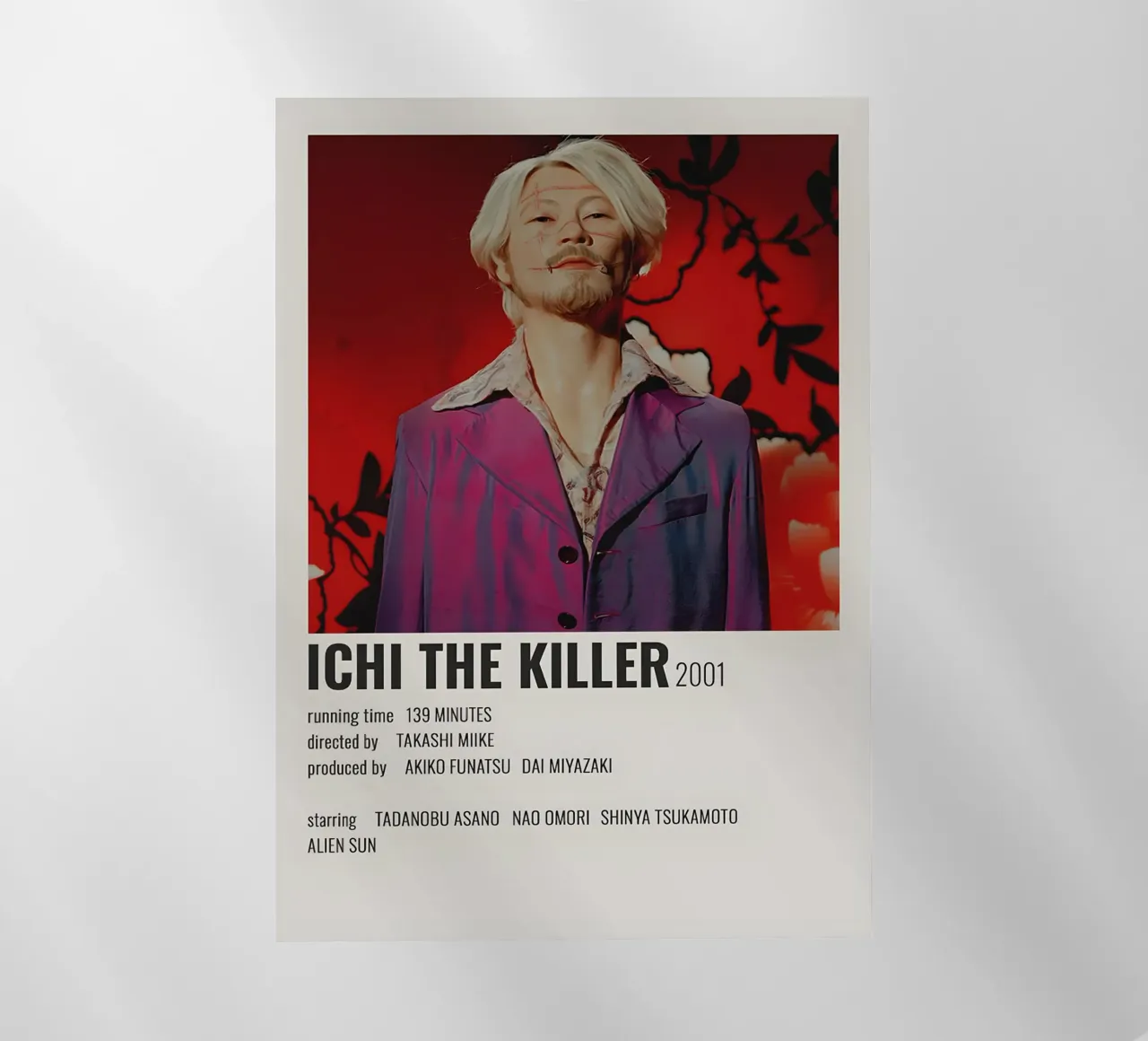 ICHI THE KILLER 2001 pellicola backlit da MVFminimalist