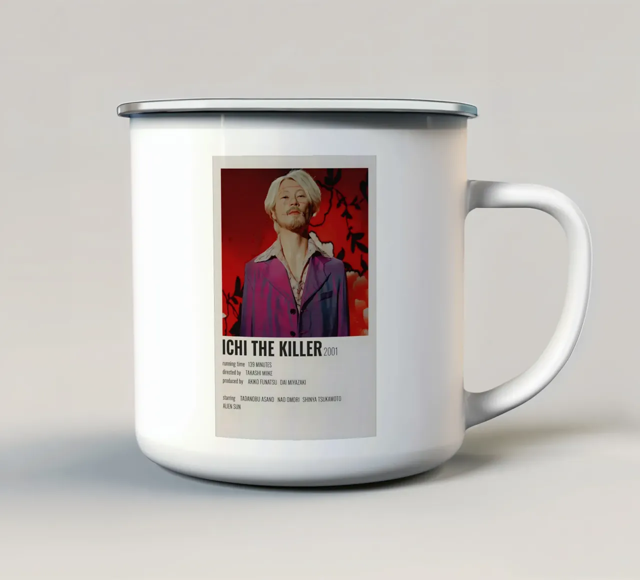 ICHI THE KILLER 2001 tazza in smalto da MVFminimalist