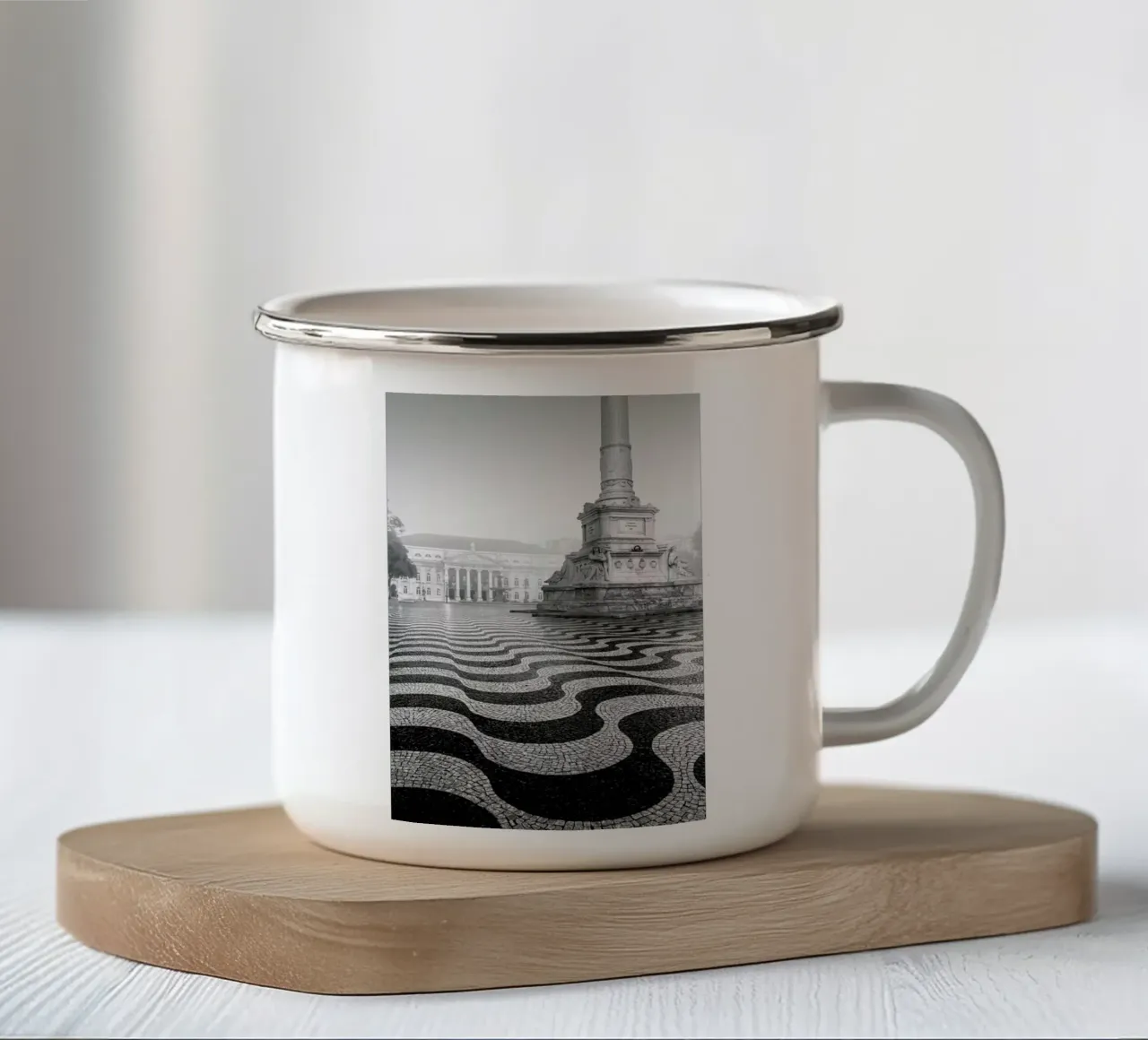 Praça Dom Pedro Iv tazza in smalto da Håggard Photography | Ronny Behnert