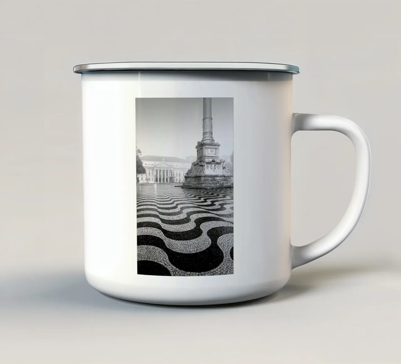 Praça Dom Pedro Iv tazza in smalto da Håggard Photography | Ronny Behnert