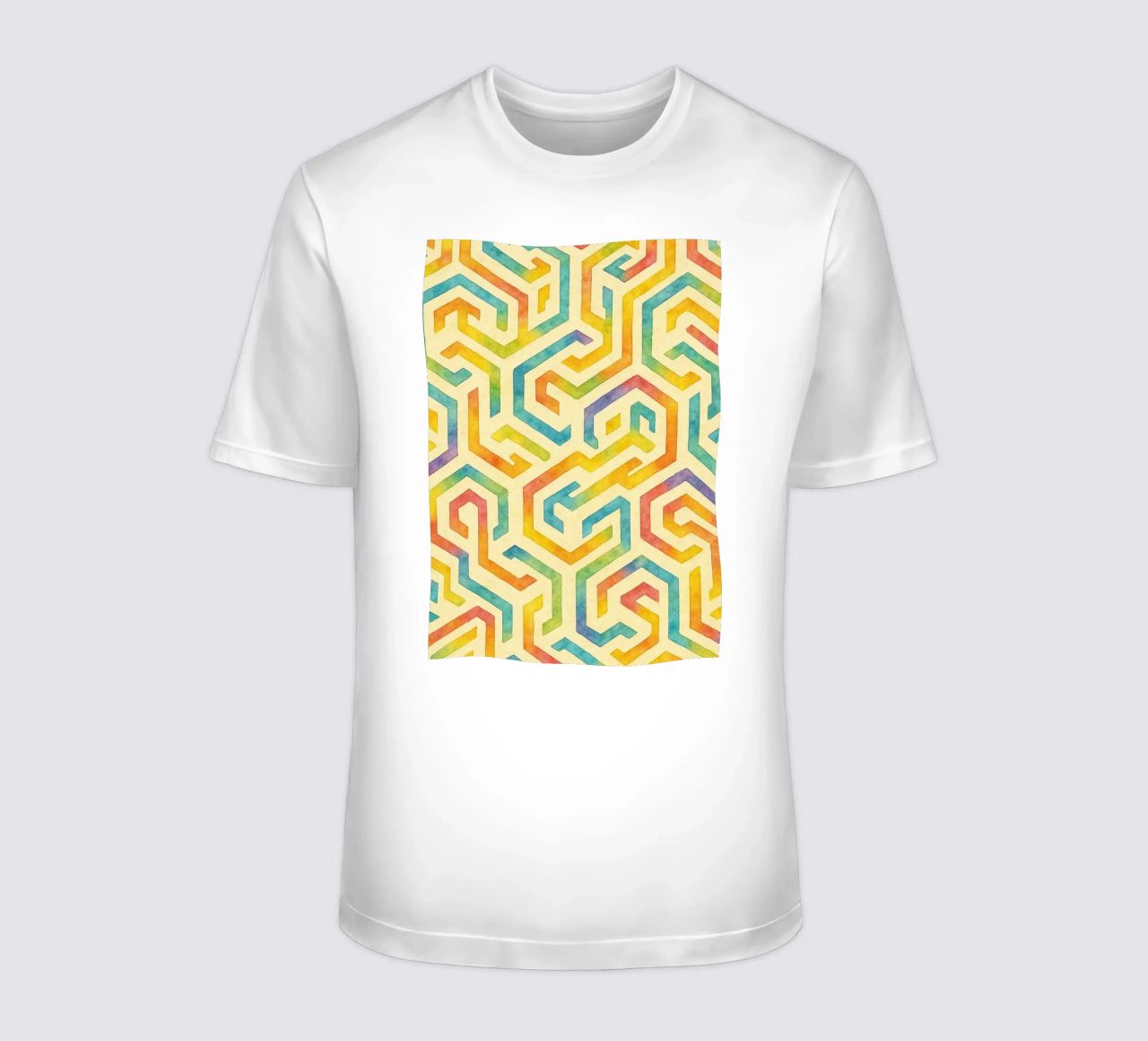 linee geometriche astratte t-shirt da arkhanz