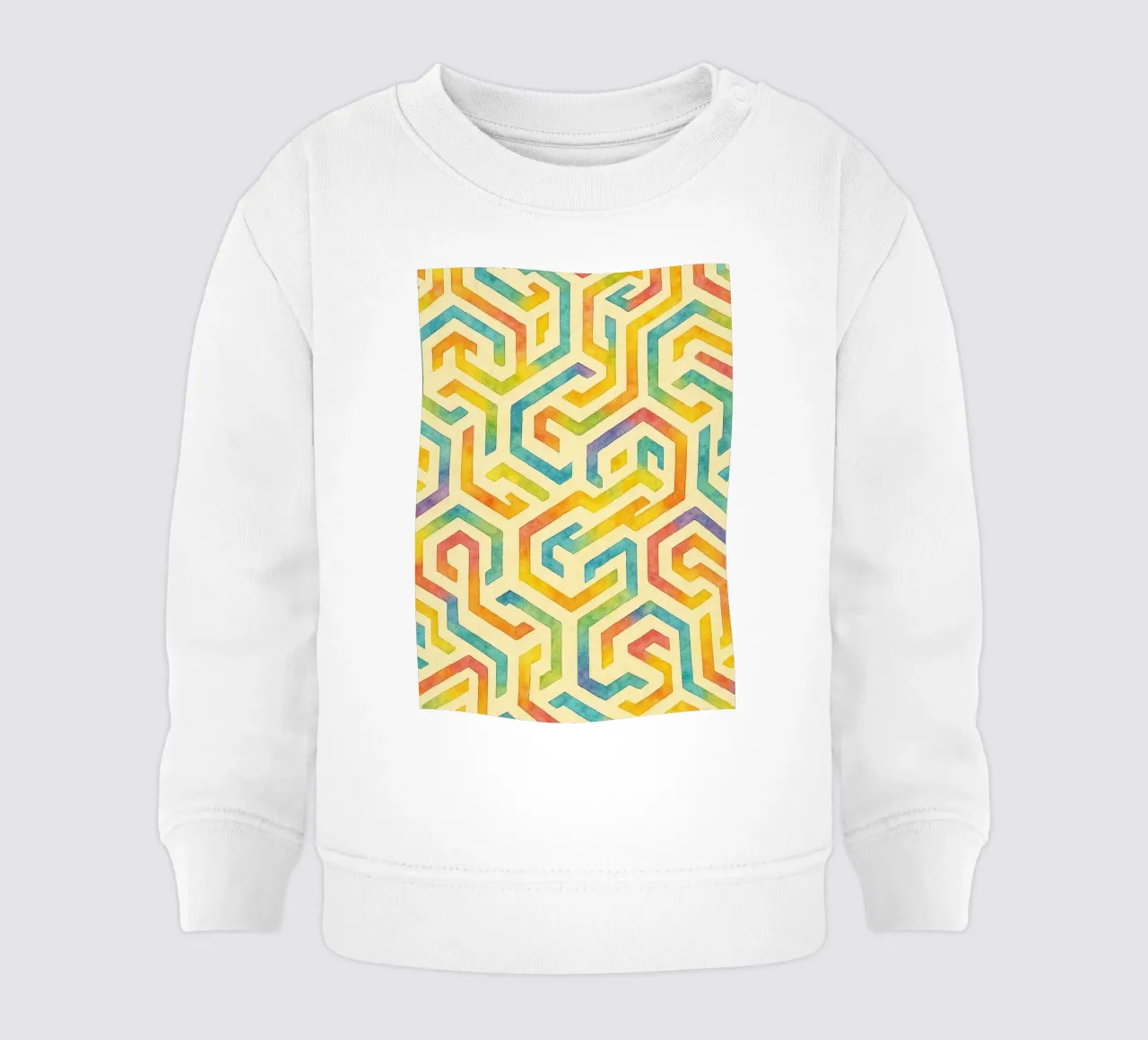 abstrakte Liniengeometrien Baby Sweatshirt von arkhanz