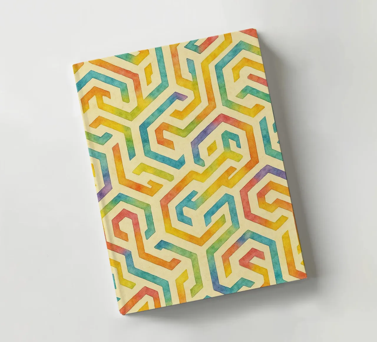 abstract line geometrics notebook by arkhanz