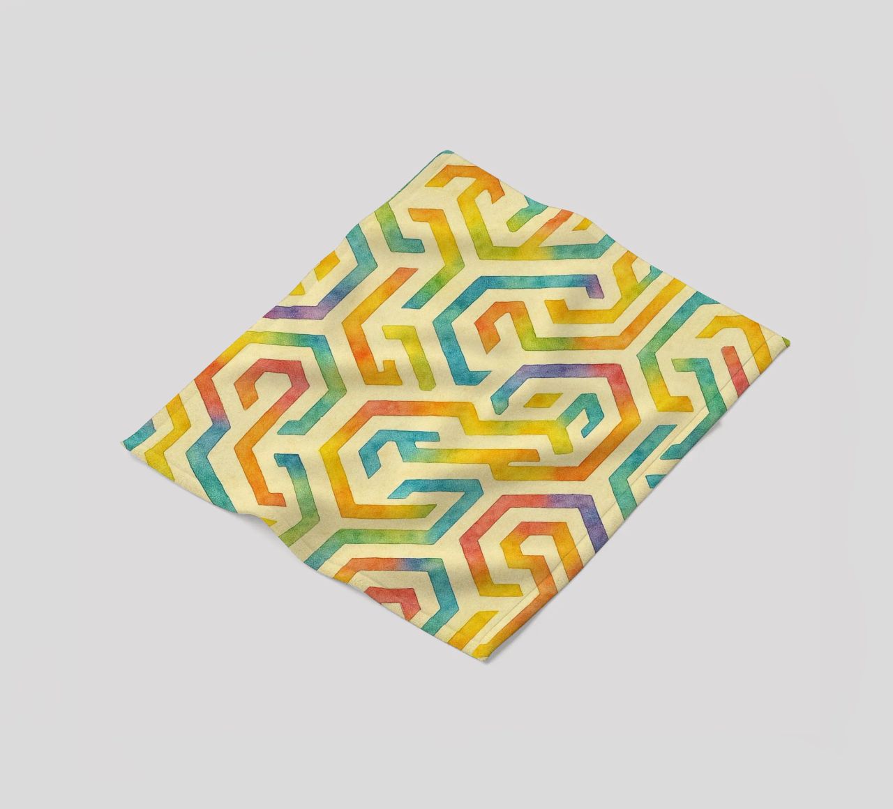 abstract line geometrics fleece blanket by arkhanz