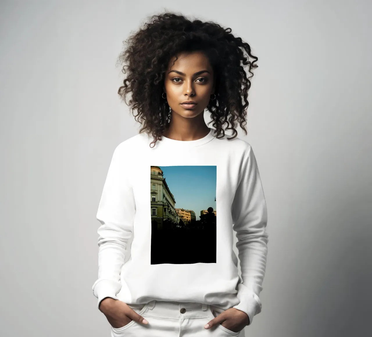 Beautiful Sundown In The City felpa da Sebastian Hilgetag