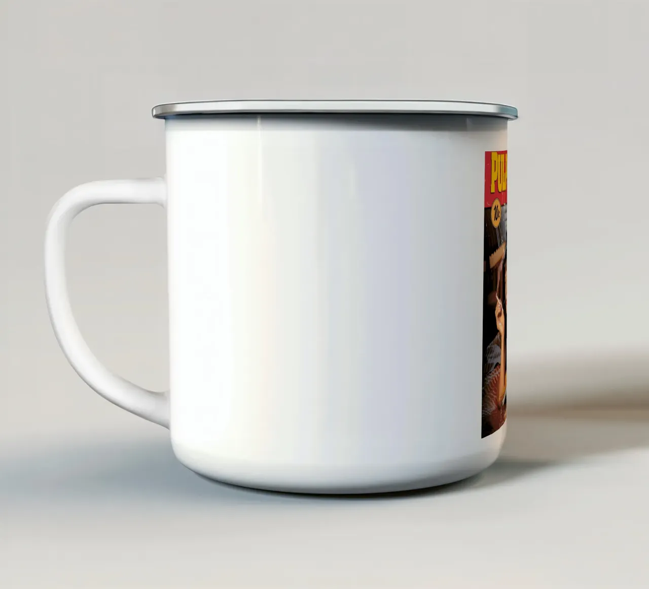 Pulp Fiction 2 Arte tazza in smalto da ontoseno