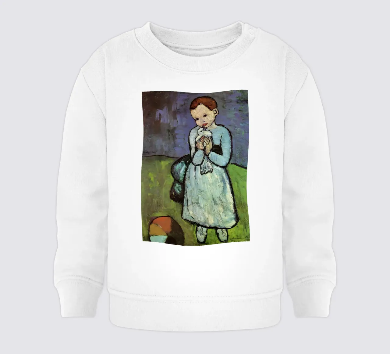 Bambino con colomba felpa neonato da careytowne1