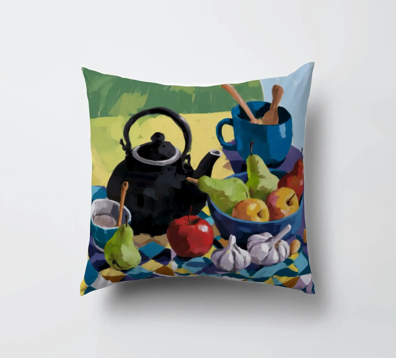 Riposo blu notte cuscino da Fable Tempa