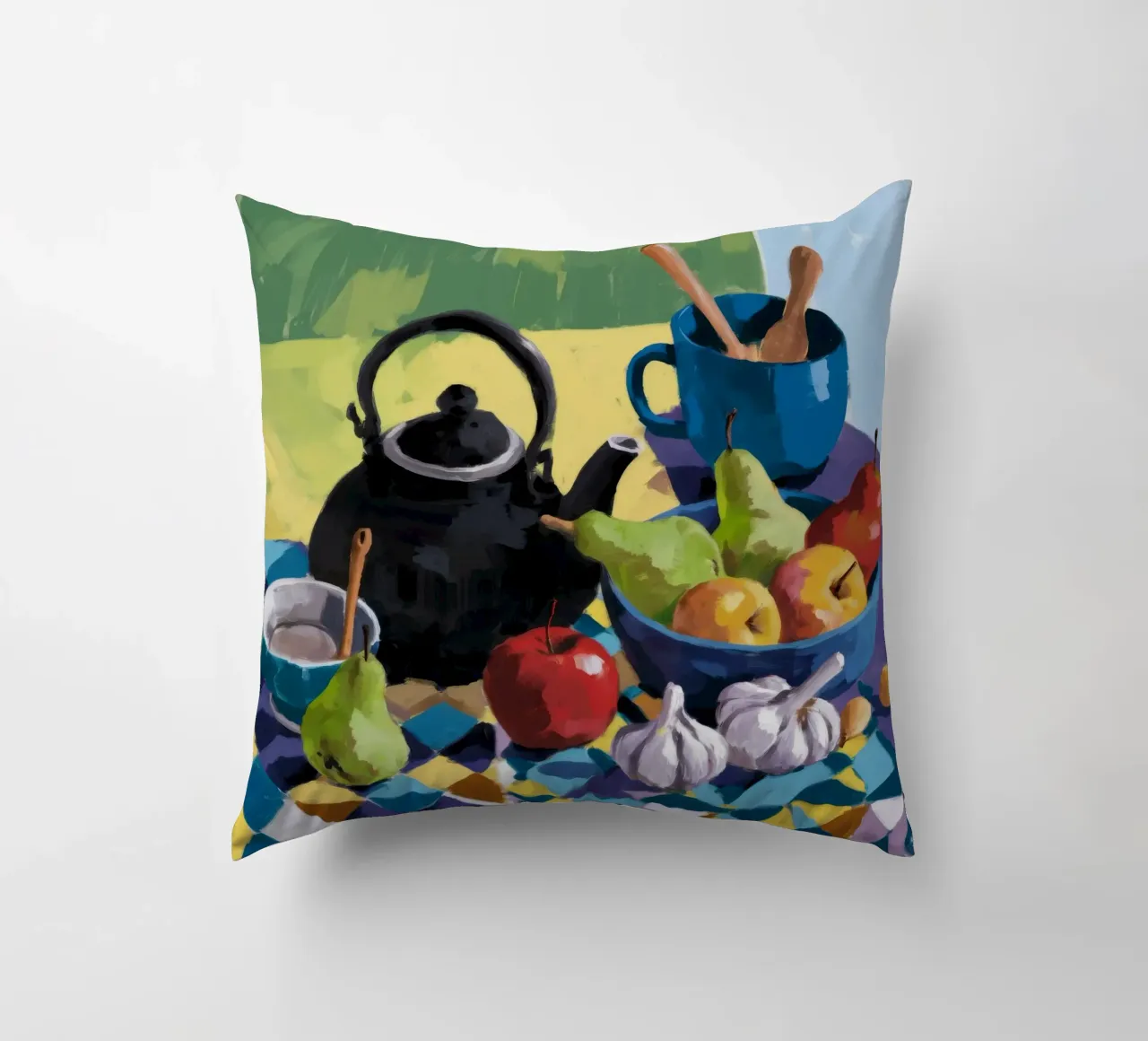 Riposo blu notte cuscino da Fable Tempa