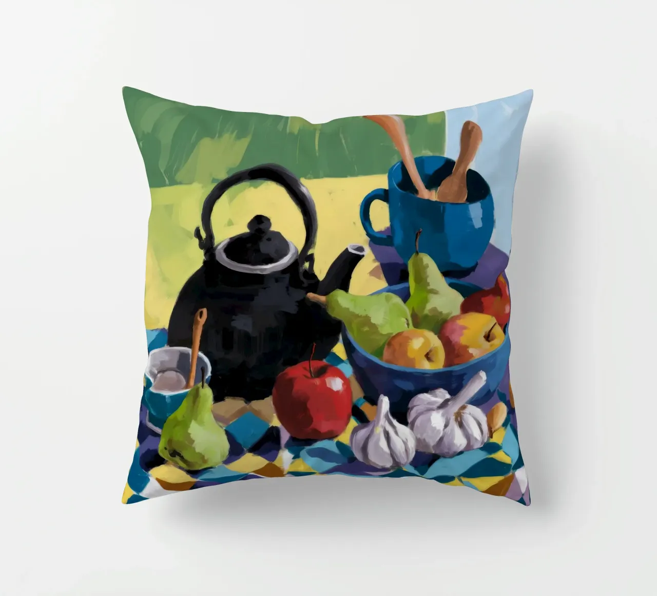 Riposo blu notte cuscino da Fable Tempa