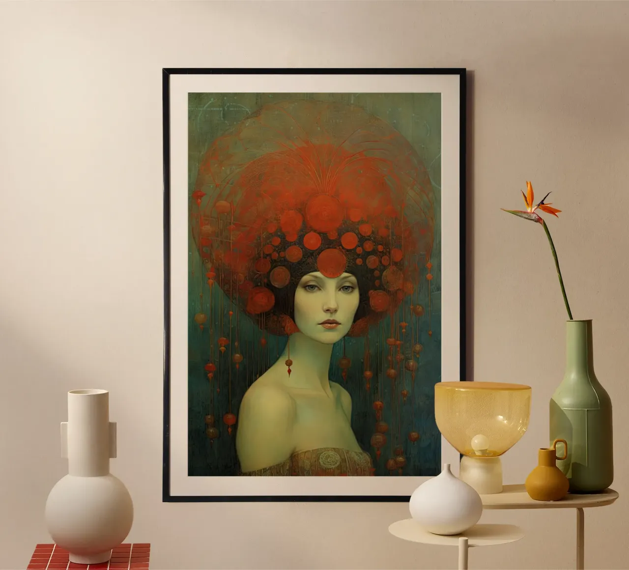 Arte da parete di Imagine poster con telaio in alluminio da Imagine