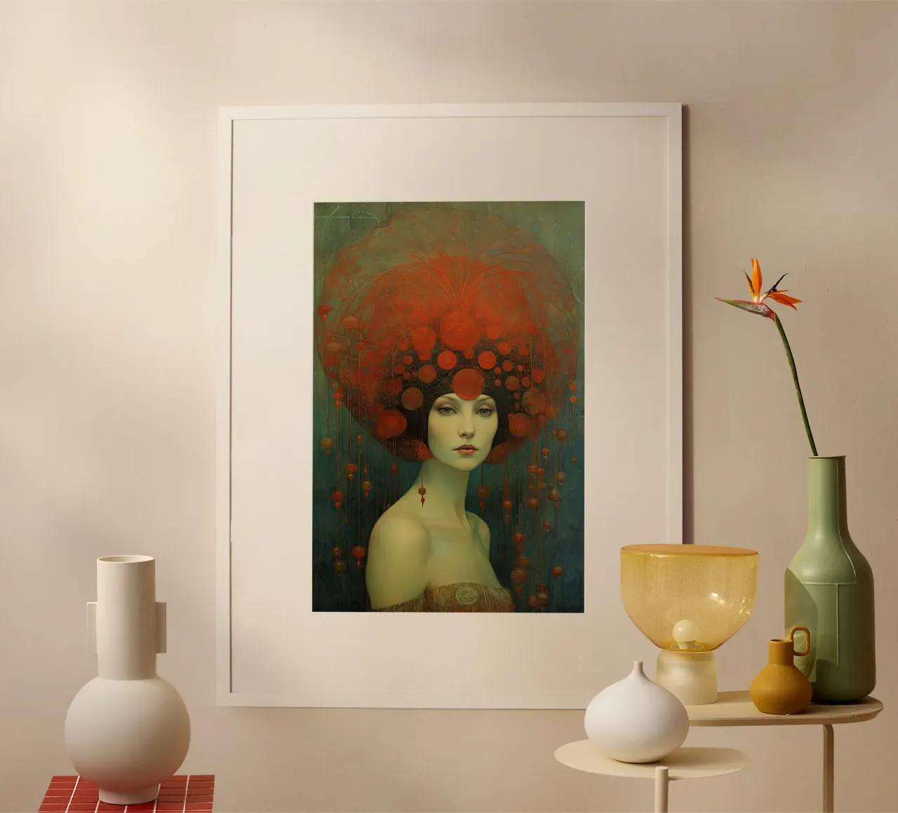 Arte da parete di Imagine poster con telaio in alluminio da Imagine