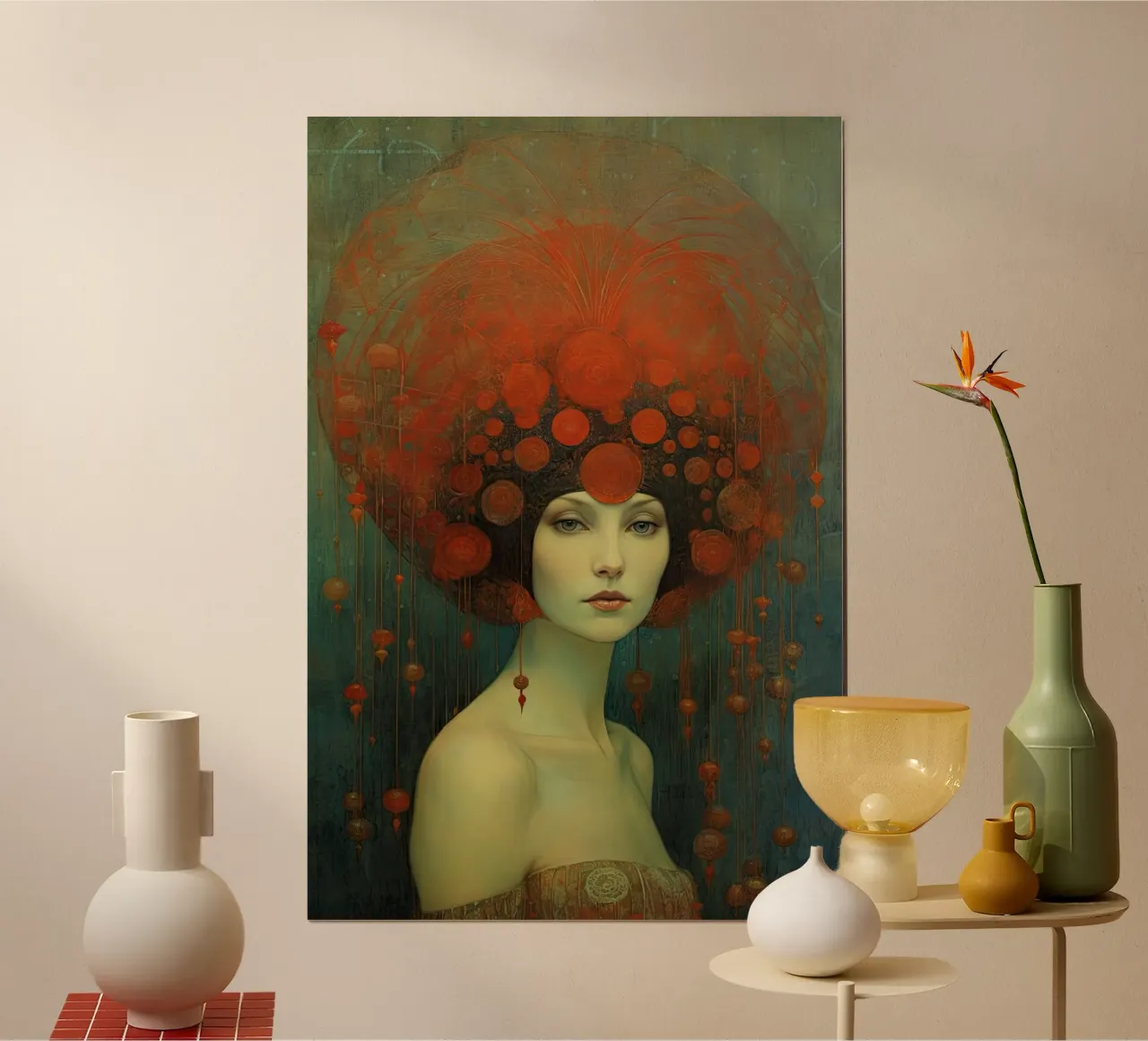 Arte da parete di Imagine poster con telaio in alluminio da Imagine
