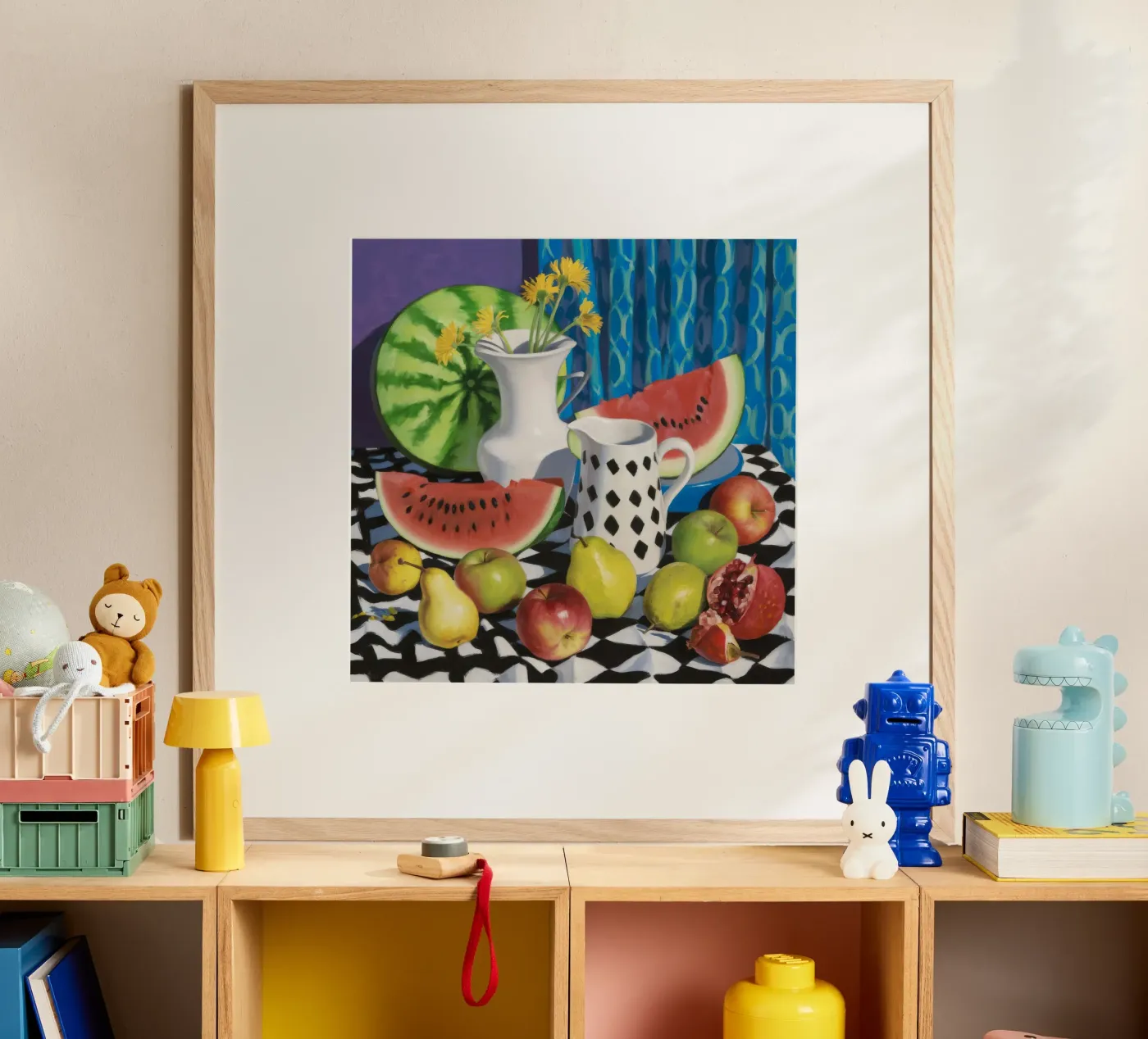 Watermelon Blossom Abundance poster de Fable Tempa