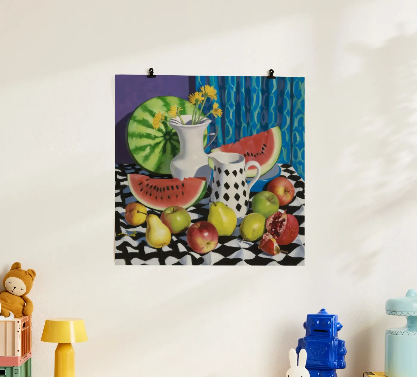 Watermelon Blossom Abundance poster de Fable Tempa