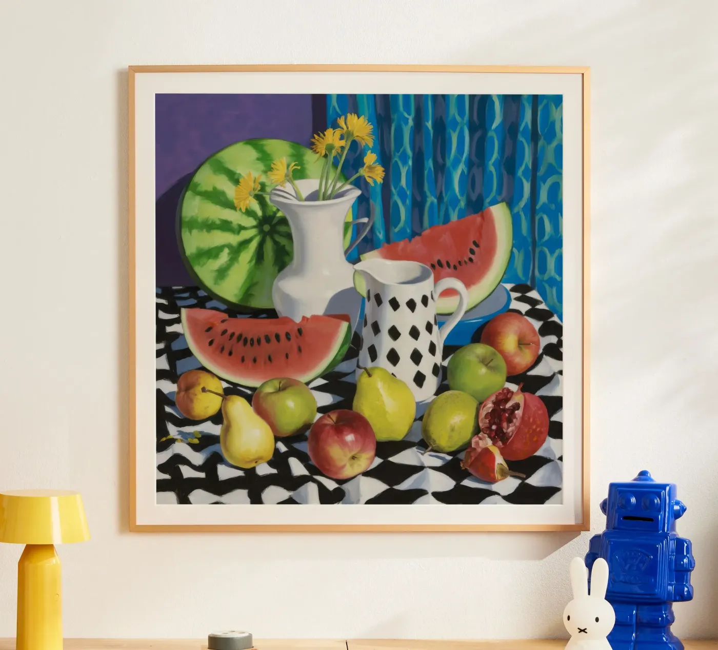 Watermelon Blossom Abundance poster de Fable Tempa