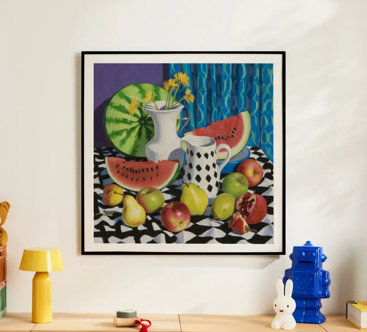 Abbondanza di fiori d'anguria poster da Fable Tempa