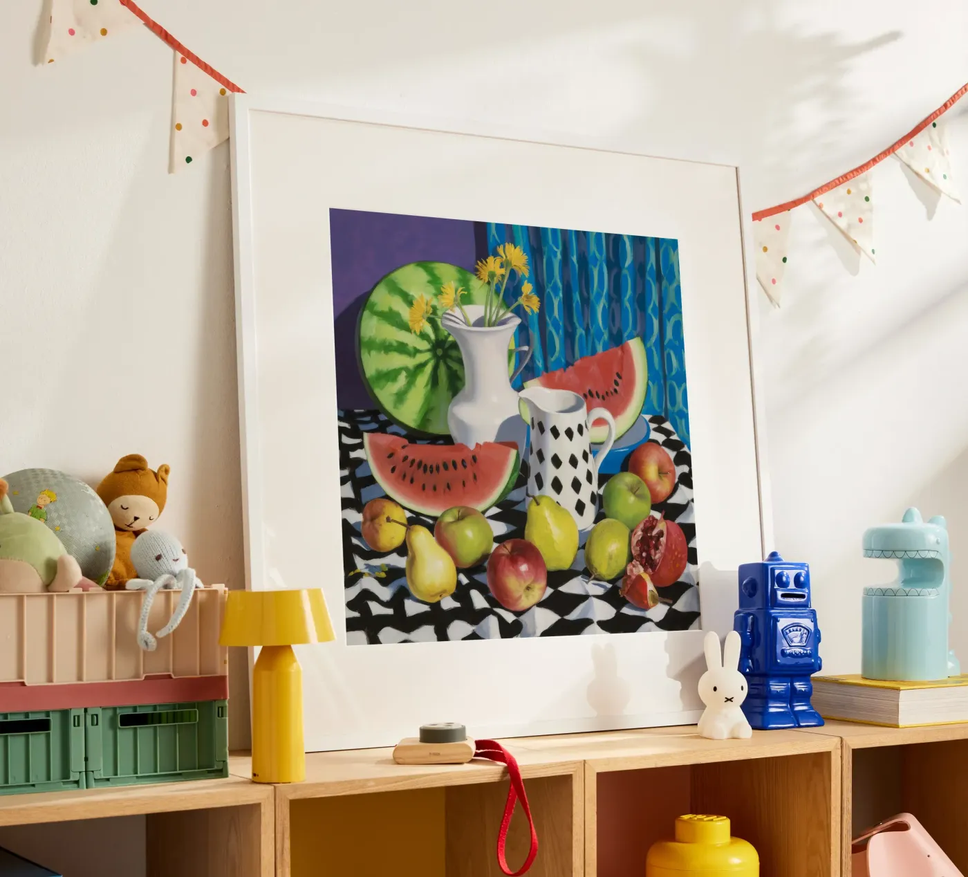 Watermelon Blossom Abundance poster de Fable Tempa