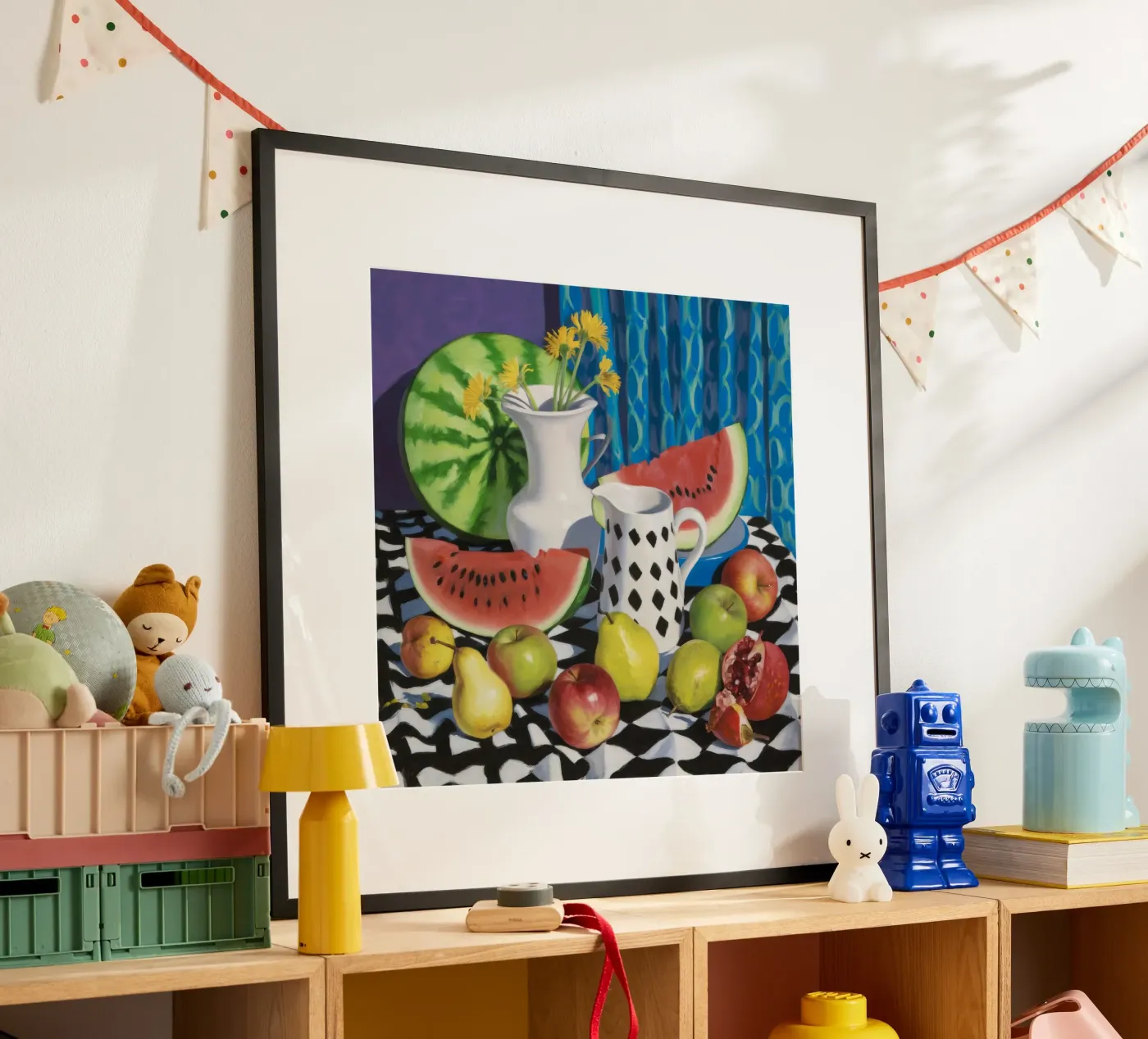 Watermelon Blossom Abundance poster de Fable Tempa