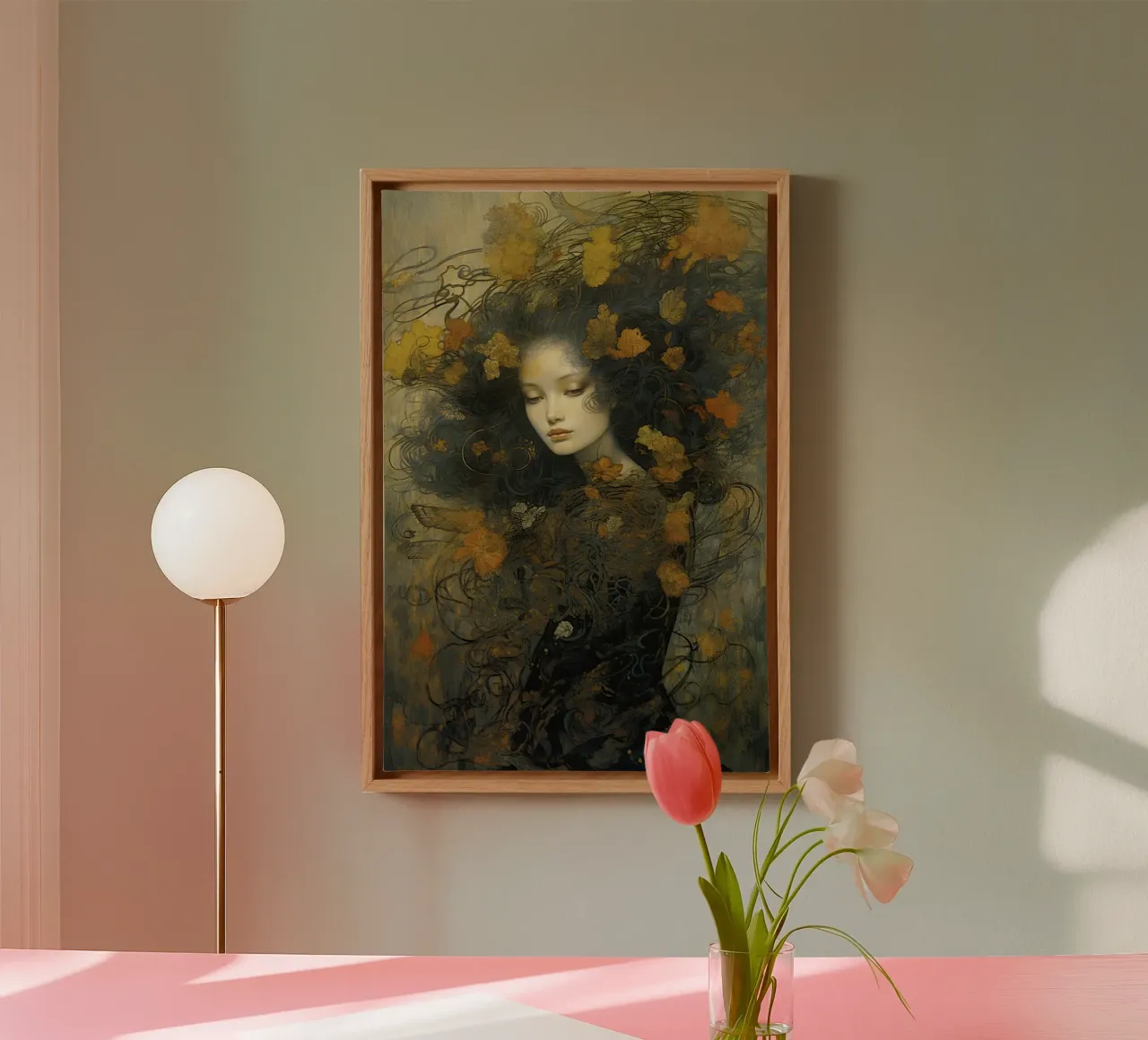 Wall-art by Imagine canvas with Floater frame by Imagine
