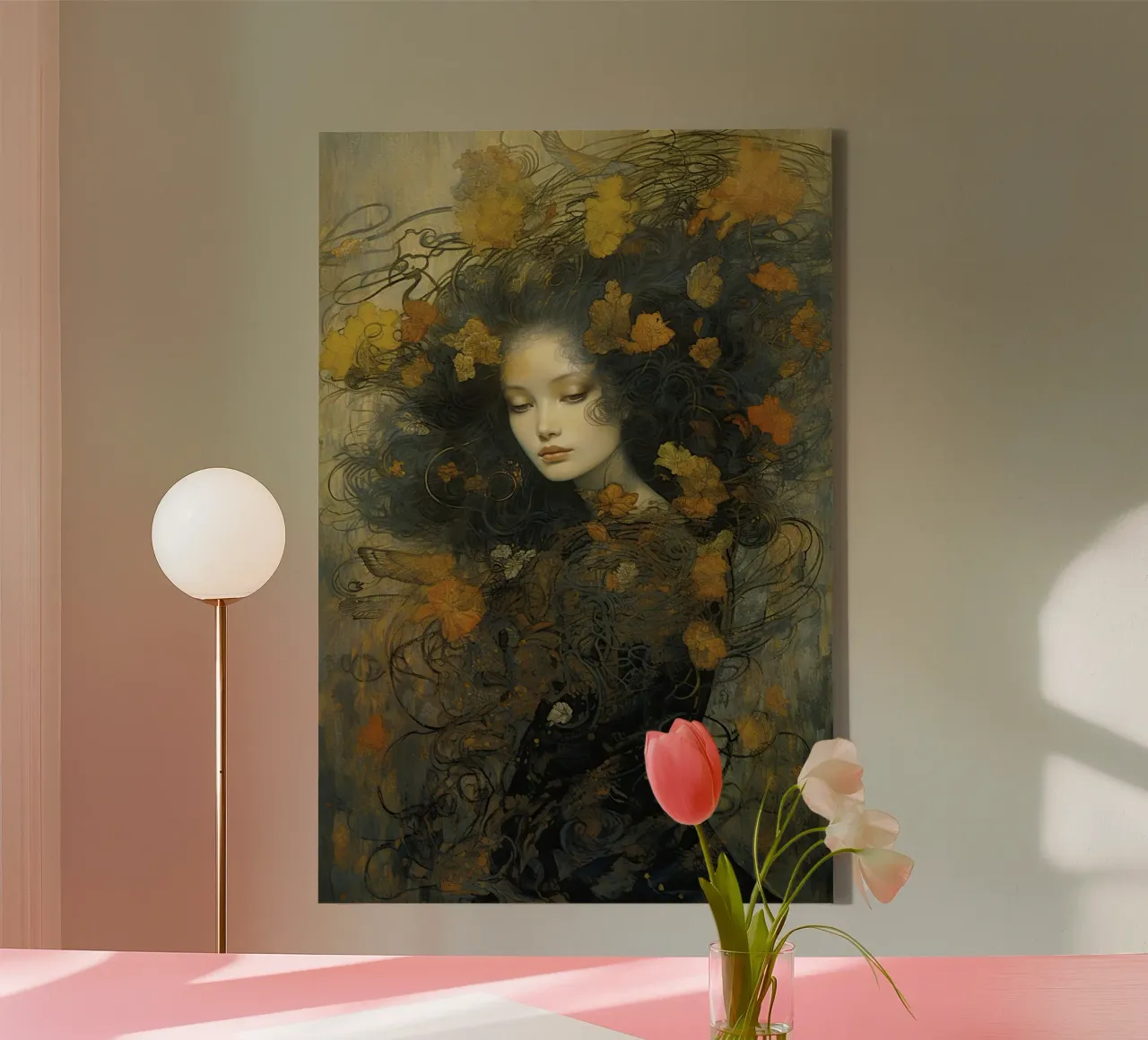 Wall-art by Imagine canvas with Floater frame by Imagine