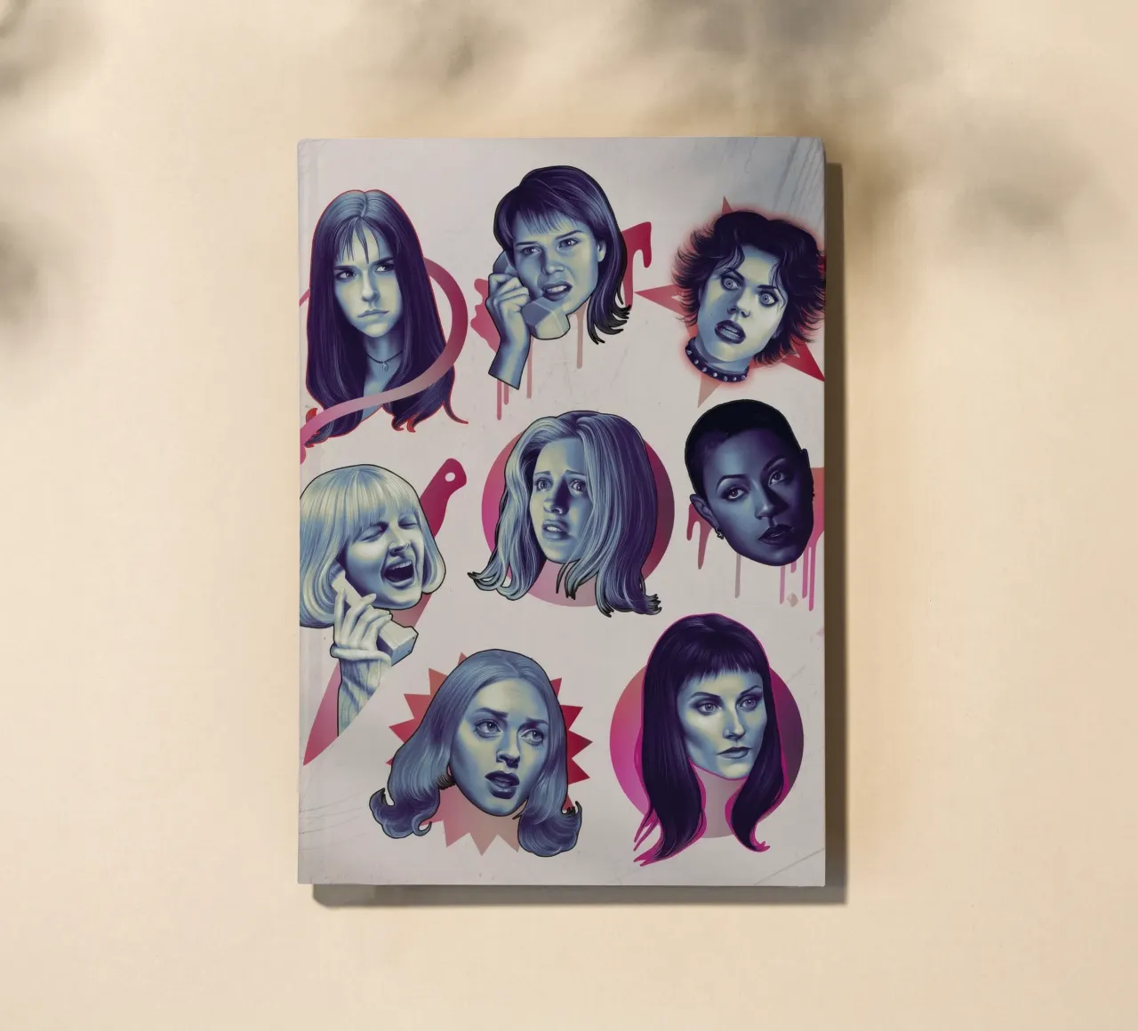 90's SCREAM Queens notebook by lucasmeier