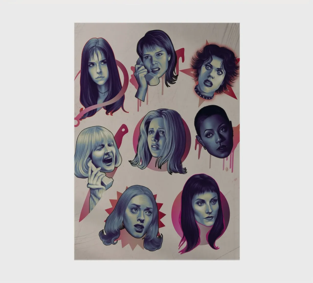 90's SCREAM Queens notebook by lucasmeier
