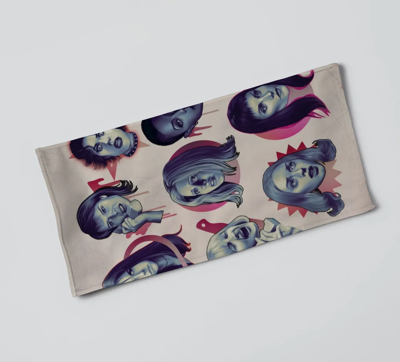 90's SCREAM Queens asciugamano da bagno da lucasmeier